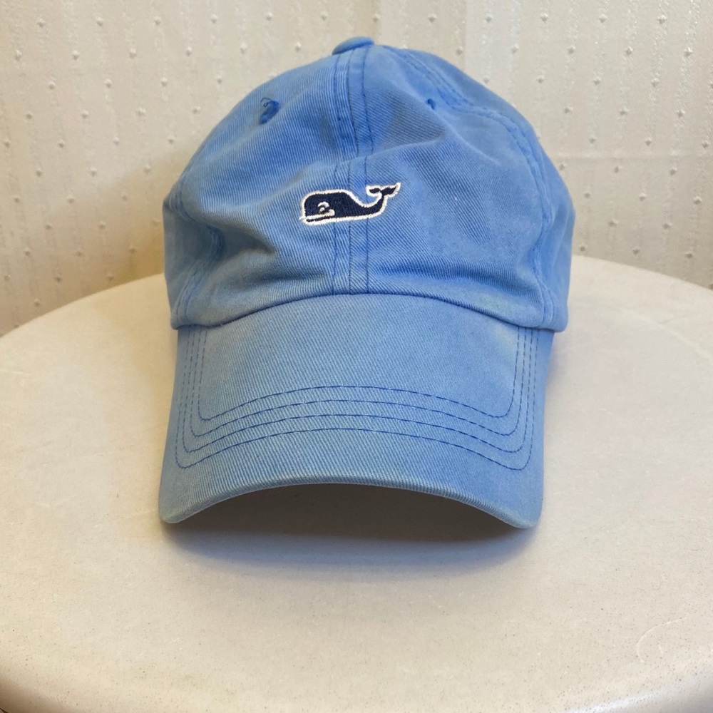 Vineyard Vines vintage style blue baseball hat